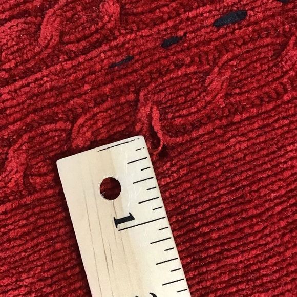 Alfred Dunner Sweater Collared Red XL Petite - Picture 7 of 10